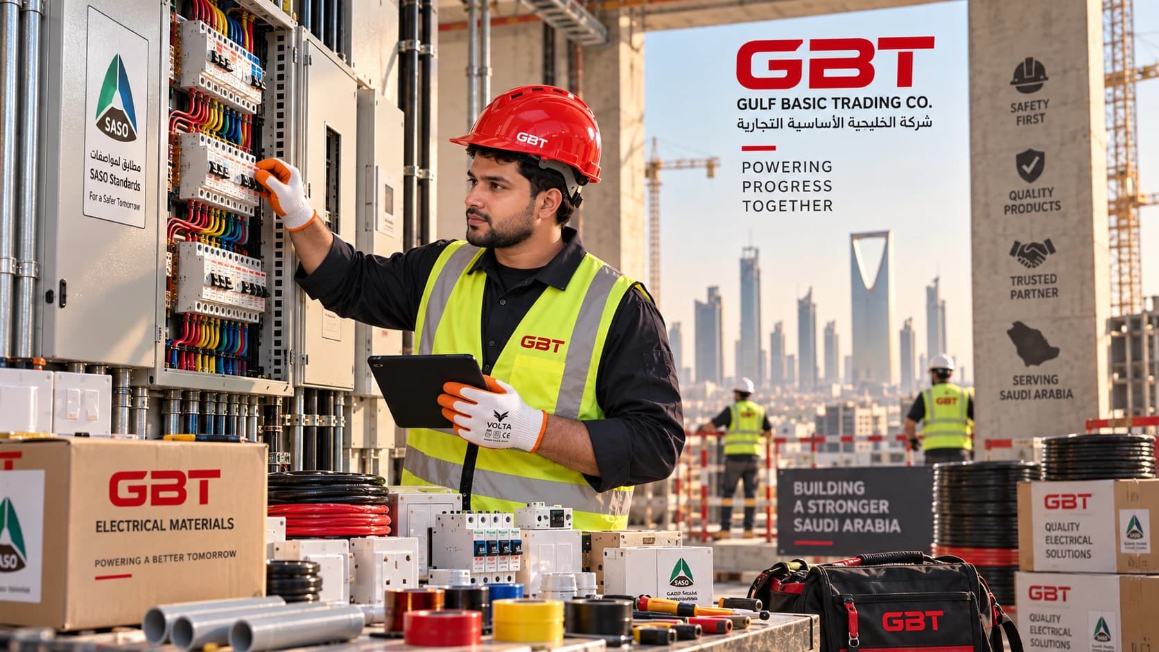 What Happens When You Use Substandard Electrical Materials in Saudi Buildings? - Gulf Basic Trading Blog Article