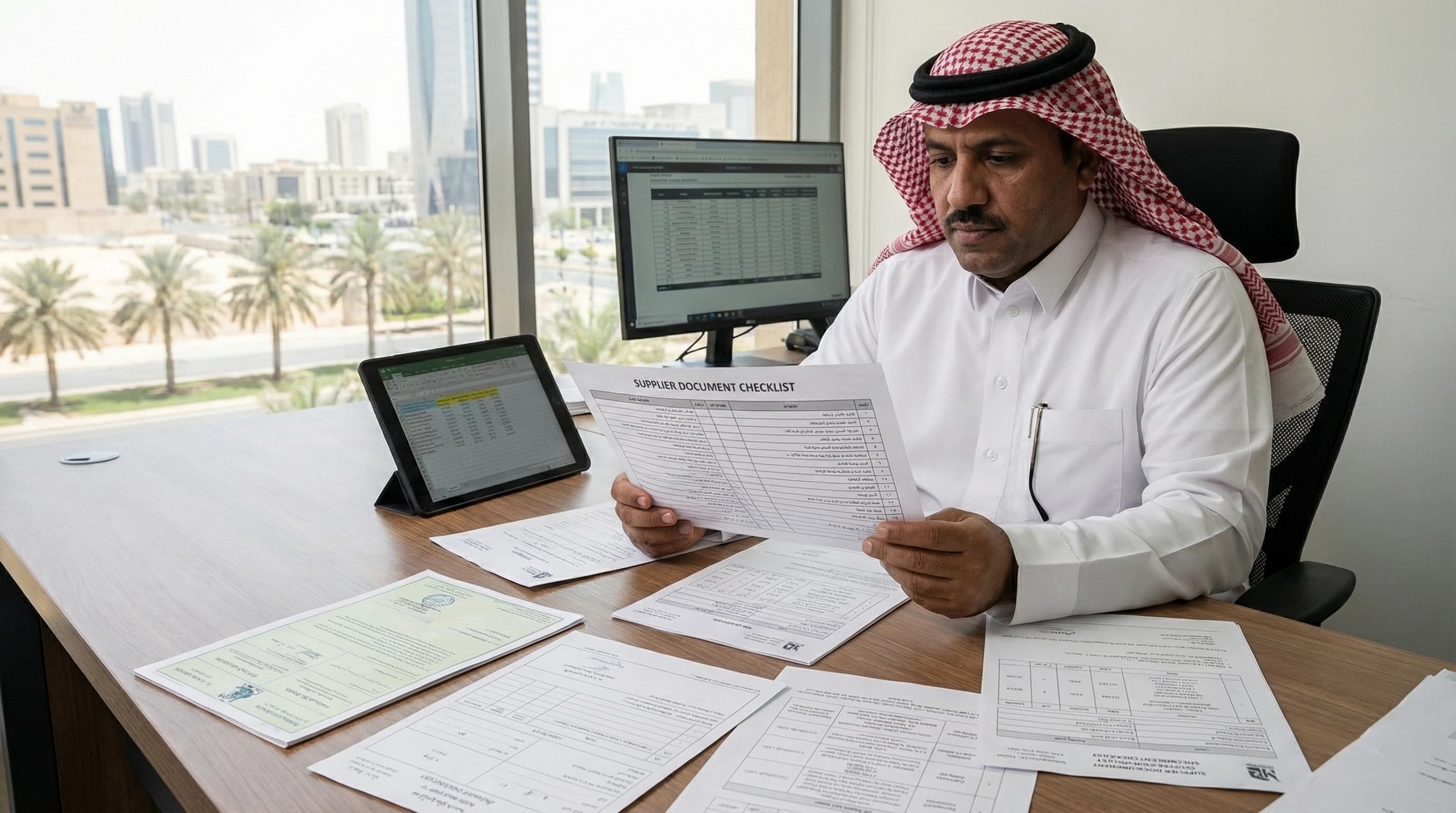 Experienced procurement manager at a GBT supply facility