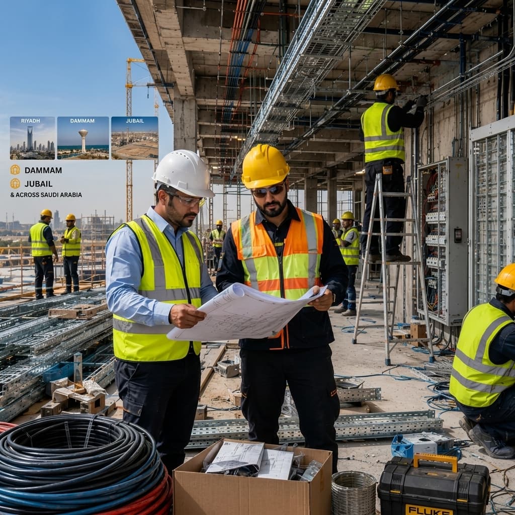 Reducing Electrical Installation Errors for Contractors in Saudi Arabia - Gulf Basic Trading Industry Insights