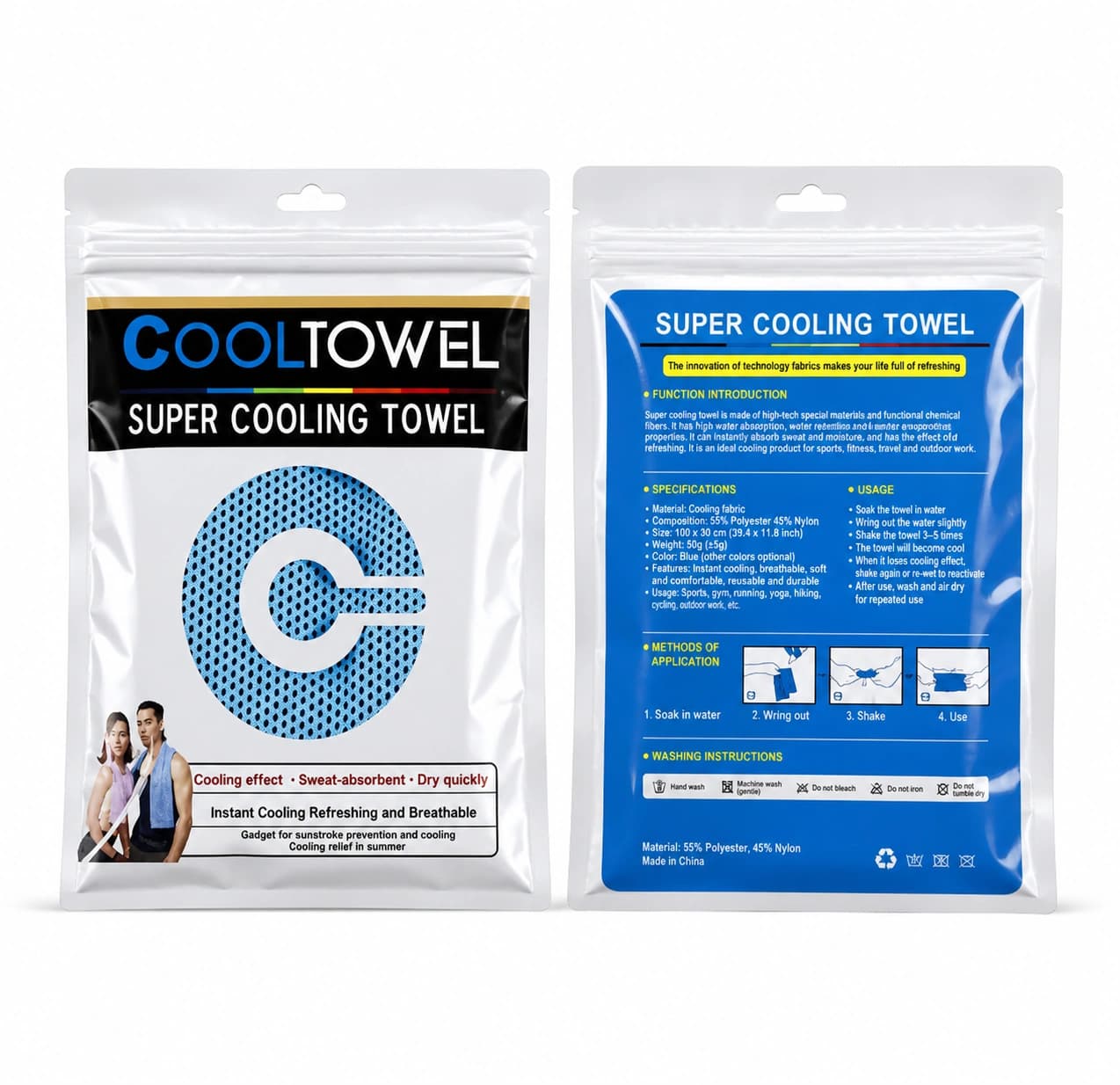 Industrial Cooling Towel - Safety Materials - Gulf Basic Trading Saudi Arabia