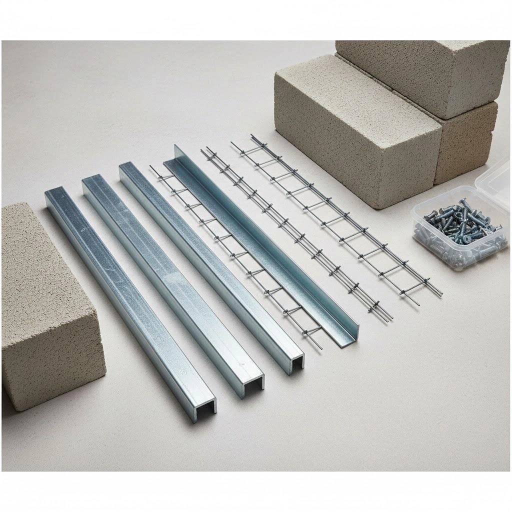 Steel Lintel & Block Reinforcement - Building Materials - Gulf Basic Trading Saudi Arabia