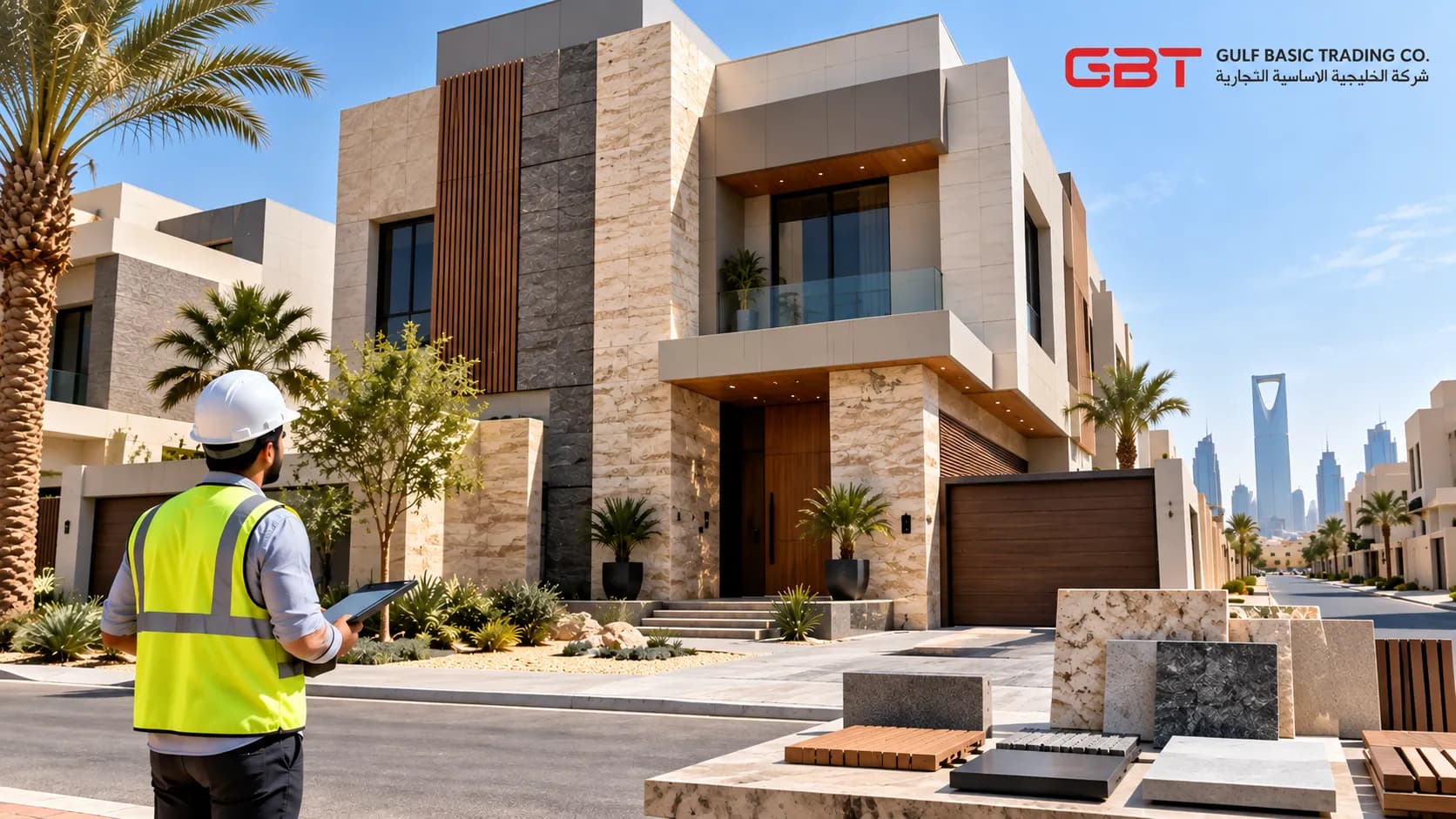 House Cladding in Saudi Arabia: Types, Benefits and How to Choose the Right Exterior Finish - Gulf Basic Trading Blog Article