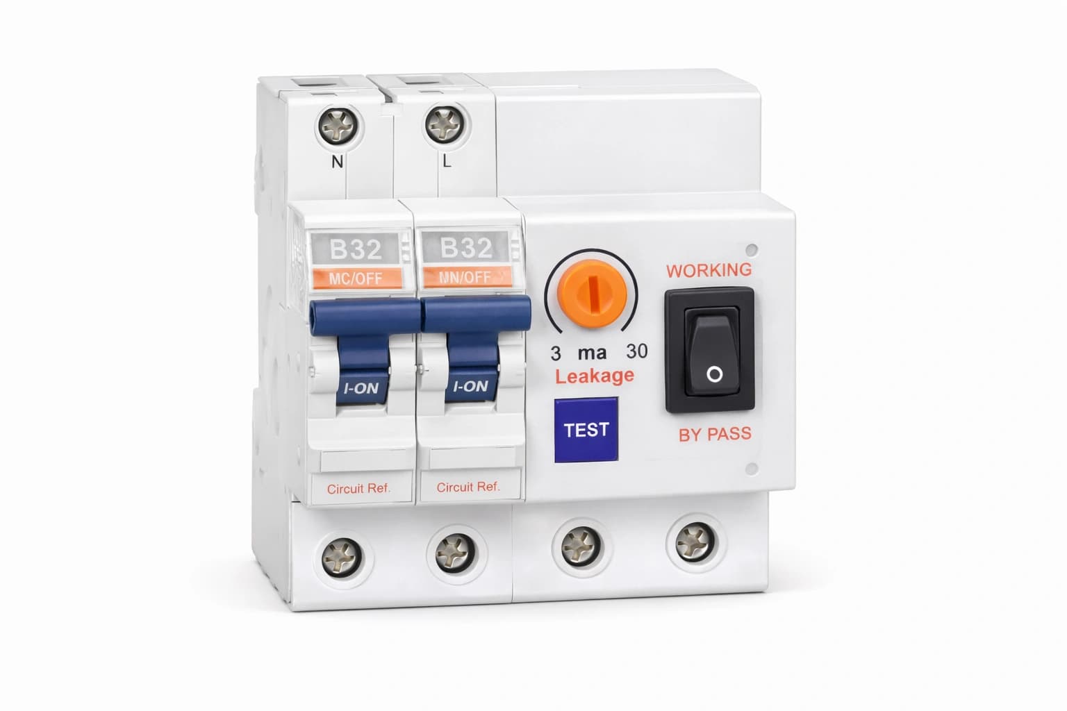 Earth Leakage Circuit Breakers (ELCB) - Electrical Materials - Gulf Basic Trading Saudi Arabia