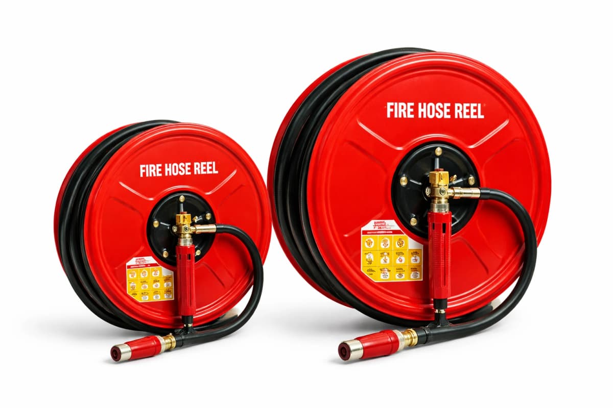 Fire Hose Reels - Safety Materials - Gulf Basic Trading Saudi Arabia