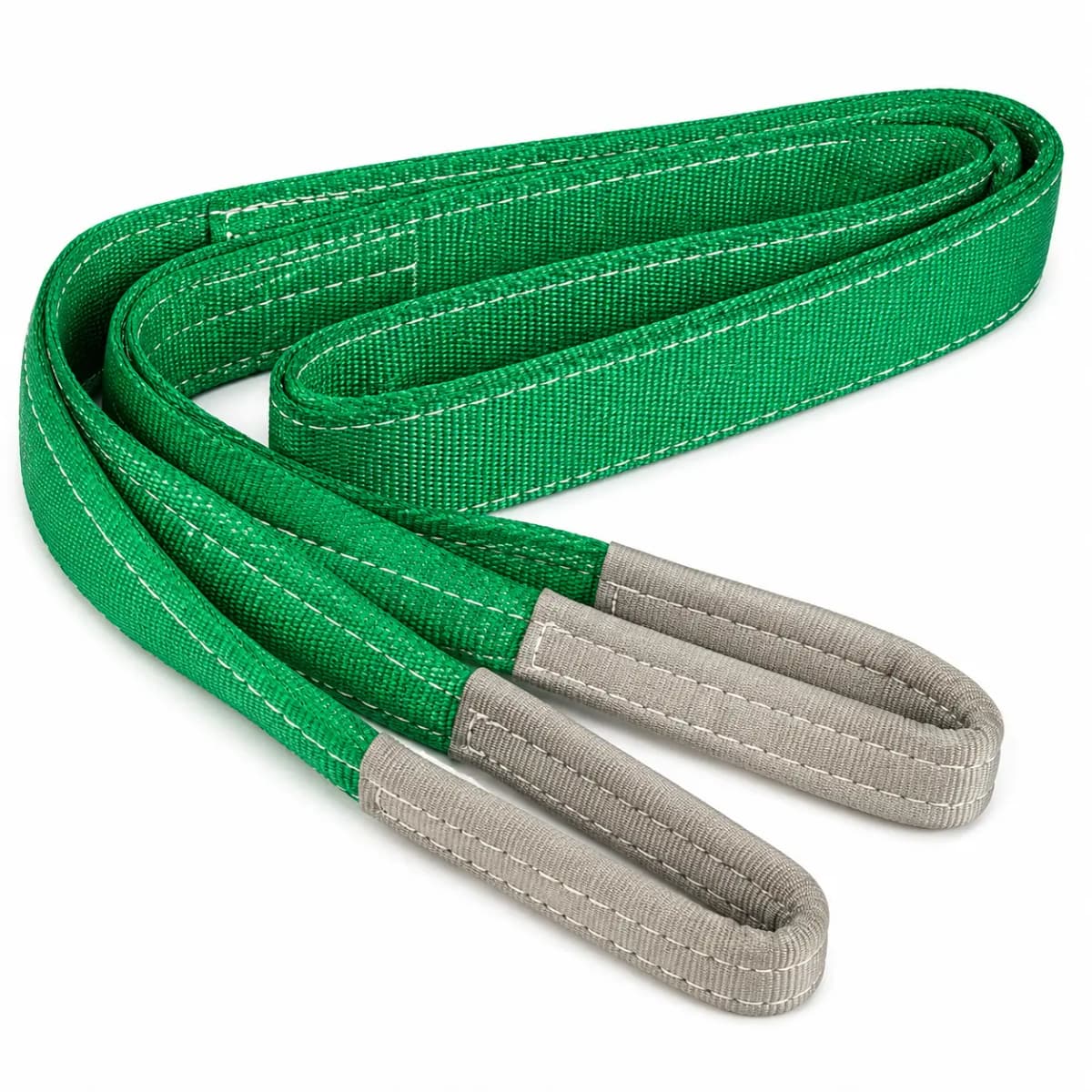 FLAT POLYESTER WOVEN WEBBING SLING 2PLY, 2INCH × 4MTR - Site Accessories - Gulf Basic Trading Saudi Arabia