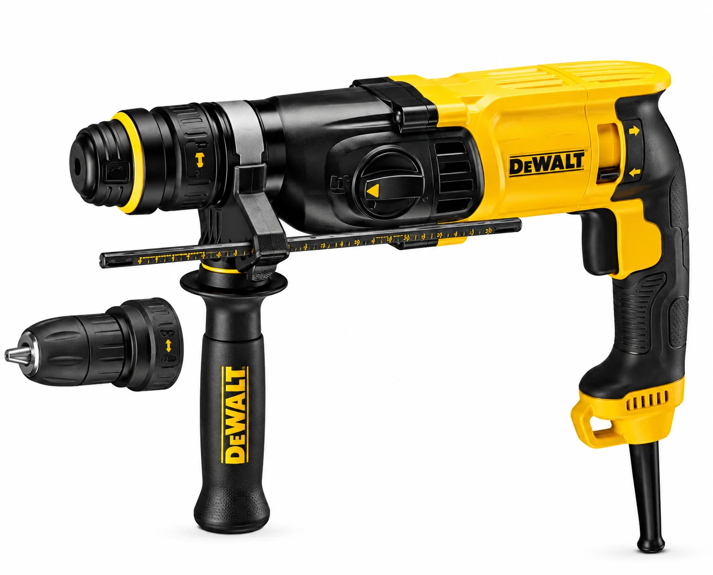 DeWalt D25134K 26mm SDS-Plus rotary hammer with quick-change chuck