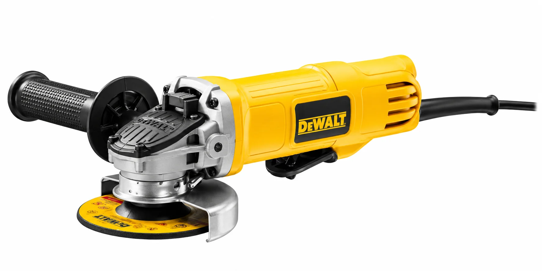 DeWalt DWE4120 115mm 900W angle grinder with paddle switch
